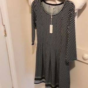 NWT Max Studio pleated dress